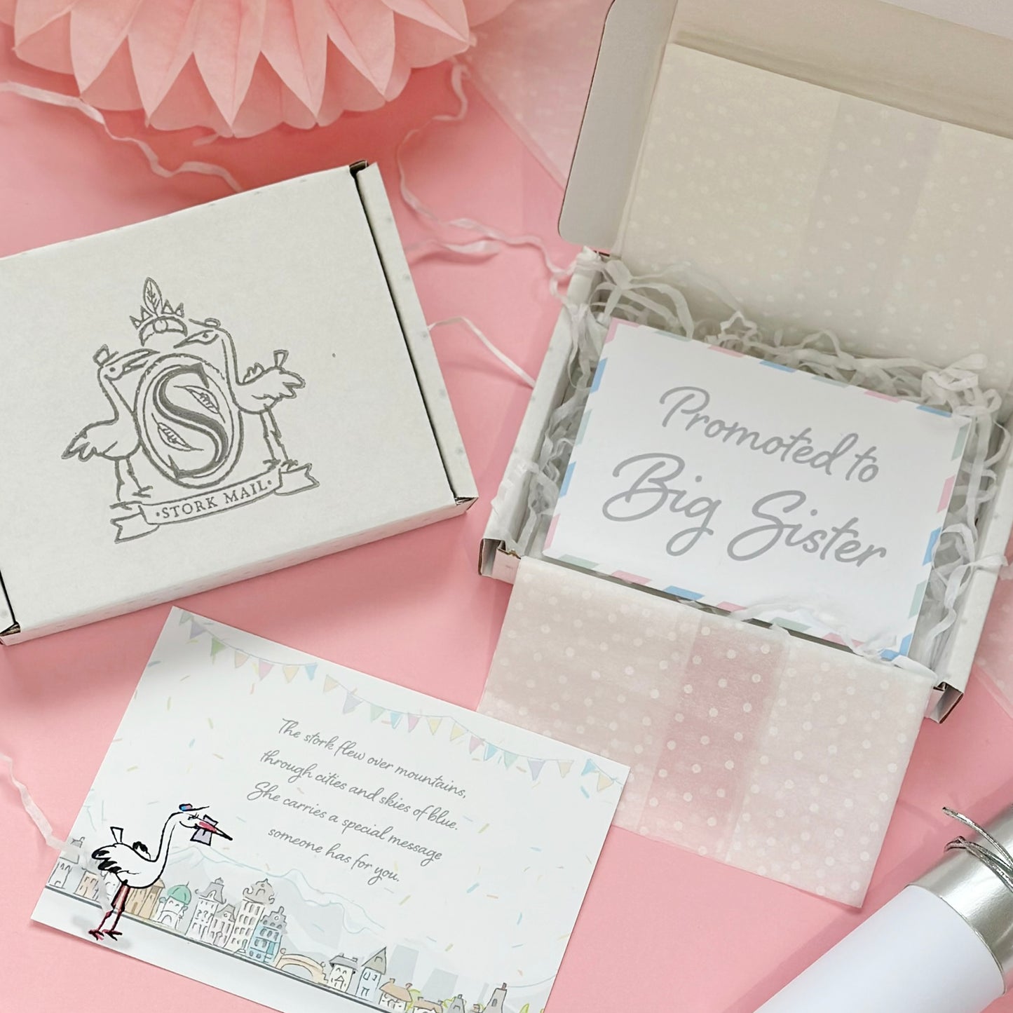 BIG SISTER Announcement Gift Set