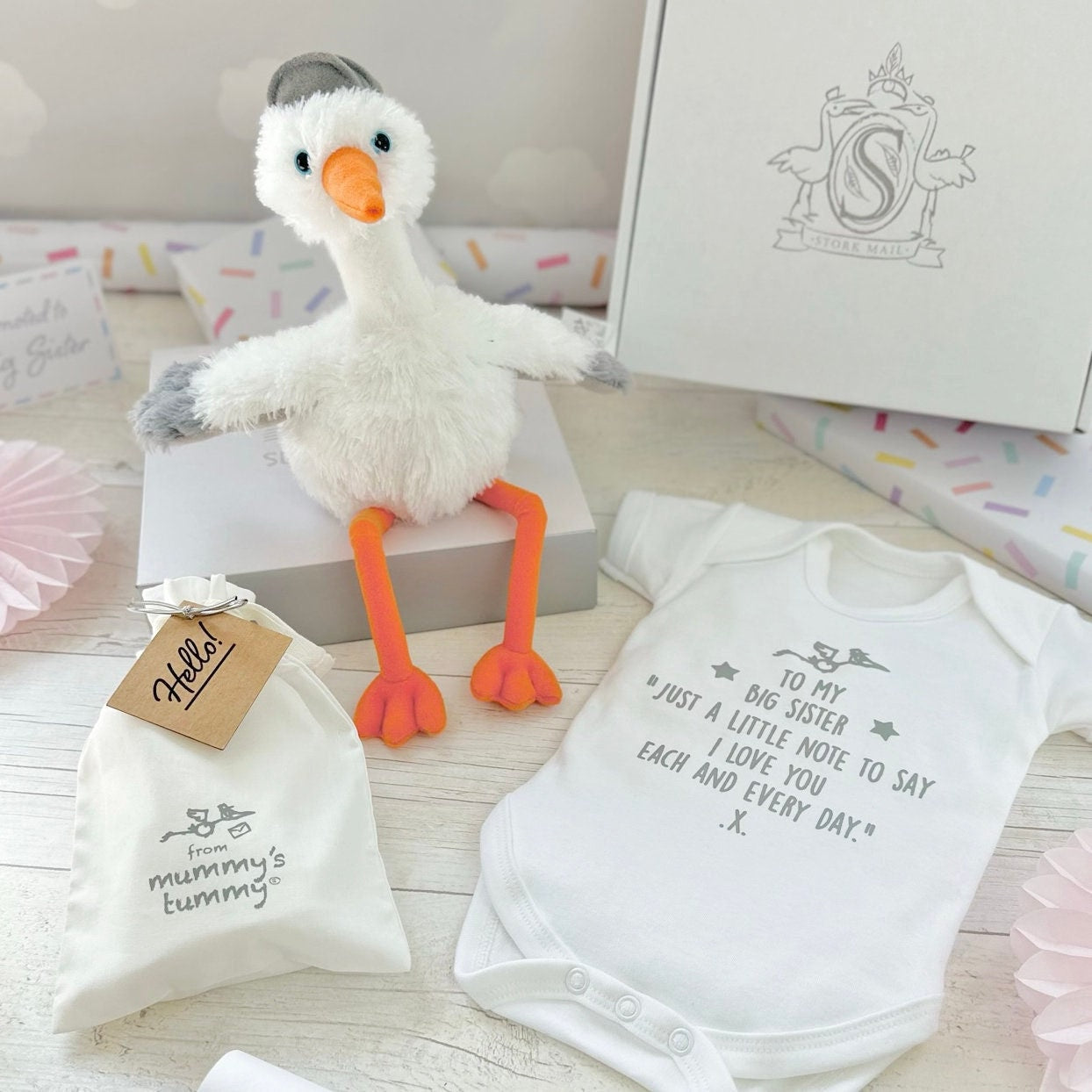 BIG SISTER Announcement Gift Set