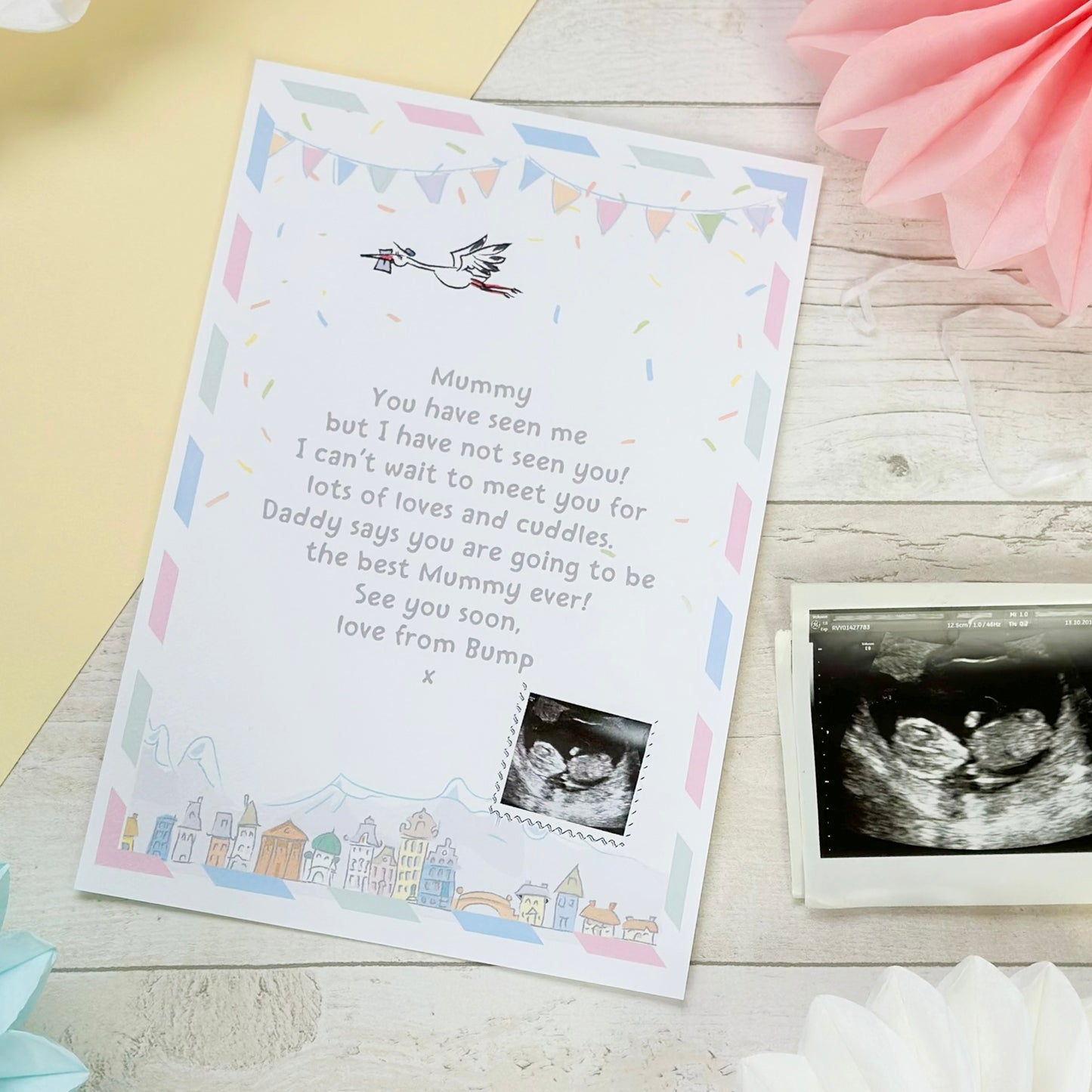 Mum to be, Valentine's Day, Letter From The Bump